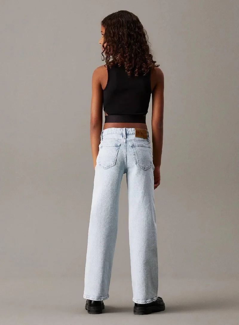 CALVIN KLEIN Skinny Punto Sleeveless Top